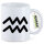 Kaffeetasse Wassermann Sternzeichen Zeichen 330ml