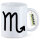 Kaffeetasse Skorpion Sternzeichen Zeichen 330ml