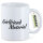 Kaffeetasse Girlfriend Material Schriftzug 330ml