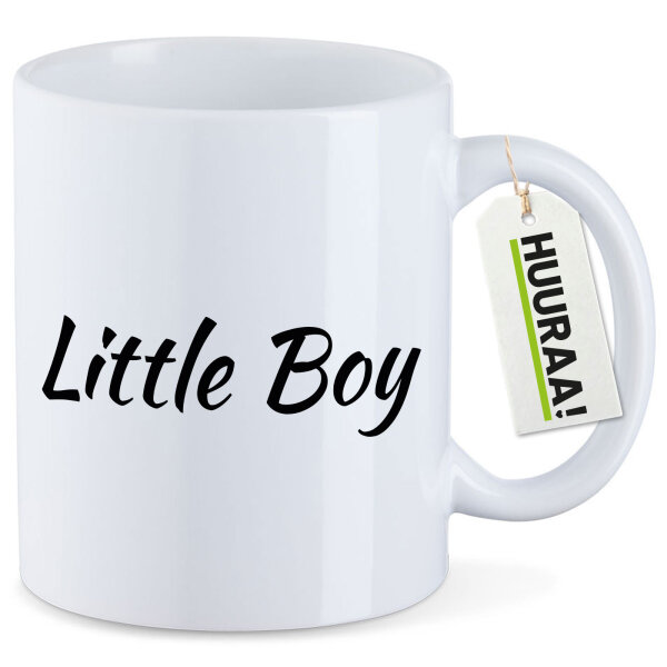 Kaffeetasse Little Boy Schriftzug 330ml