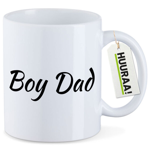 Kaffeetasse Boy Dad Schriftzug 330ml
