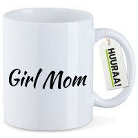 Kaffeetasse Girl Mom Schriftzug 330ml