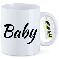 Kaffeetasse Baby Schriftzug 330ml