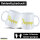 Kaffeetasse Be Happy Schriftzug 330ml