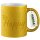 Glitzertasse Be Happy Schriftzug 330ml