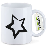 Kaffeetasse Stern Star 330ml