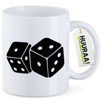 Kaffeetasse Würfel Dice 330ml