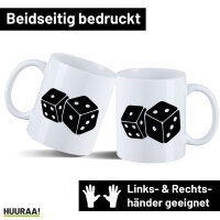 Kaffeetasse Würfel Dice 330ml