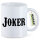 Kaffeetasse Joker Schriftzug 330ml