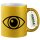Glitzertasse Auge Eye 330ml