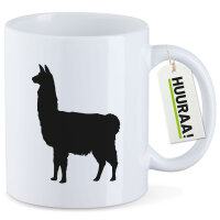 Kaffeetasse Lama Silhouette 330ml