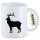 Kaffeetasse Hirsch Silhouette 330ml