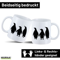 Kaffeetasse Pinguine Silhouette 330ml
