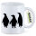 Kaffeetasse Pinguine Silhouette 330ml