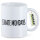 Kaffeetasse I hate mondays Schriftzug 330ml