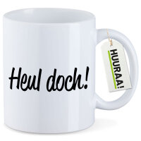 Kaffeetasse Heul doch Schriftzug 330ml