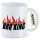 Kaffeetasse BBQ King Flammen 330ml