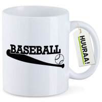 Kaffeetasse Baseball Baseballschläger 330ml