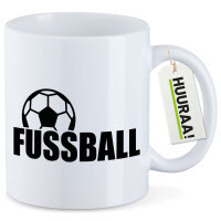Kaffeetasse Fussball Ball 330ml