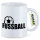 Kaffeetasse Fussball Ball 330ml