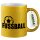 Glitzertasse Fussball Ball 330ml