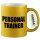 Glitzertasse Personal Trainer Training 330ml
