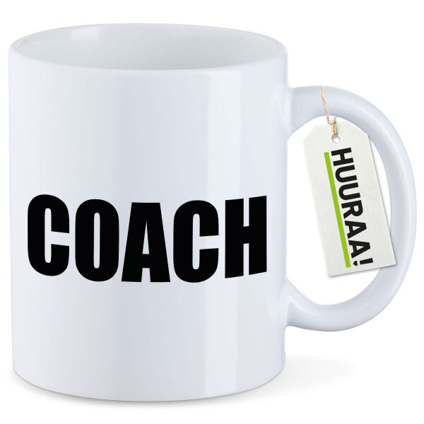 Kaffeetasse Coach Training 330ml