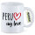 Kaffeetasse Peru my love 330ml