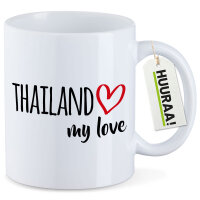 Kaffeetasse Thailand my love 330ml