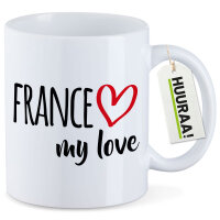 Kaffeetasse France my love 330ml