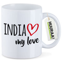 Kaffeetasse India my love 330ml