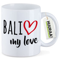 Kaffeetasse Bali my love 330ml