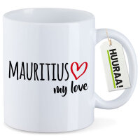 Kaffeetasse Mauritius my love 330ml