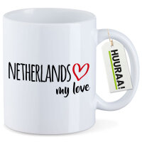 Kaffeetasse Netherlands my love 330ml