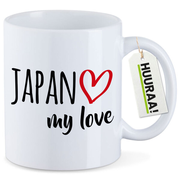 Kaffeetasse Japan my love 330ml