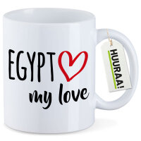 Kaffeetasse Egypt my love 330ml
