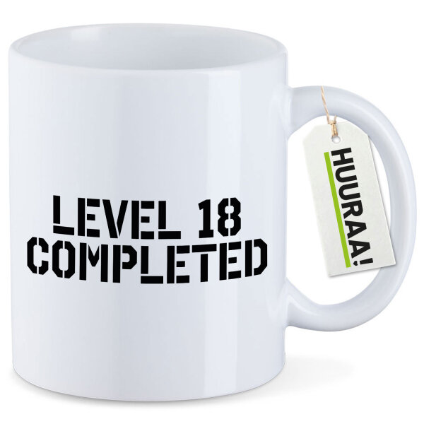 Kaffeetasse Level 18 Completed 330ml
