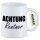 Kaffeetasse Achtung Rentner Schriftzug 330ml