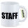 Kaffeetasse Staff Schriftzug 330ml