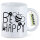 Kaffeetasse Be Happy Biene 330ml