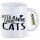 Kaffeetasse Keep calm and love Cats 330ml