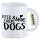 Kaffeetasse Keep calm and love Dogs 330ml