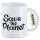 Kaffeetasse Save the Planet Schriftzug 330ml