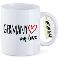 Kaffeetasse Germany my love 330ml