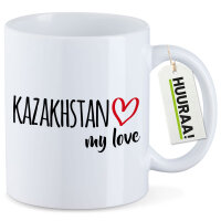 Kaffeetasse Kazakhstan my love 330ml