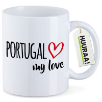 Kaffeetasse Portugal my love 330ml