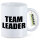 Kaffeetasse Team Leader Schriftzug 330ml