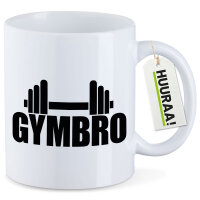 Kaffeetasse Gymbro Hantel 330ml
