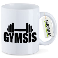 Kaffeetasse Gymsis Hantel 330ml