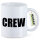 Kaffeetasse Crew Schriftzug 330ml